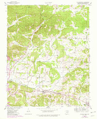Sulphur Rock 1943 topographic map thumbnail