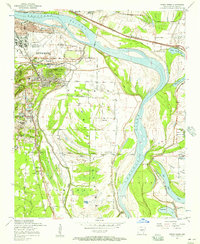 Sweet Home 1954 topographic map thumbnail