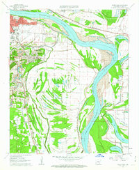 Sweet Home 1961 topographic map thumbnail