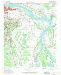 Sweet Home 1961 topographic map preview