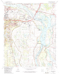 Sweet Home 1986 topographic map thumbnail