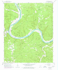 Sylamore 1964 topographic map thumbnail
