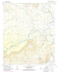 Tates Bluff 1971 topographic map thumbnail