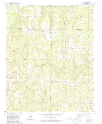 Tilly 1980 topographic map thumbnail