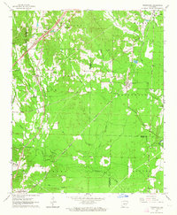 Traskwood 1963 topographic map thumbnail