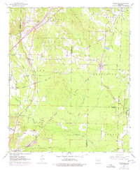 Traskwood 1963 topographic map thumbnail