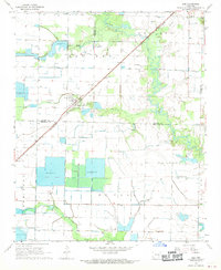 Ulm 1968 topographic map preview