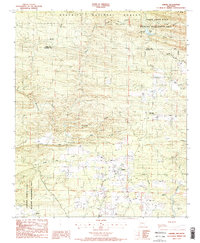 Umpire 1986 topographic map thumbnail