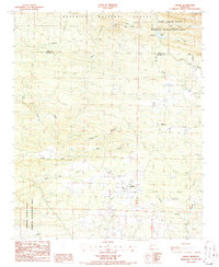 Umpire 1986 topographic map preview