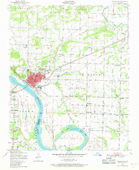 Van Buren 1947 topographic map thumbnail