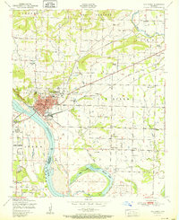 Van Buren 1951 topographic map thumbnail