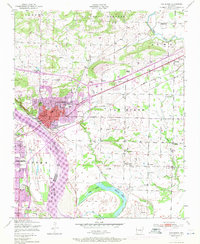 Van Buren 1947 topographic map thumbnail