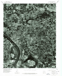 Van Buren 1976 topographic map thumbnail