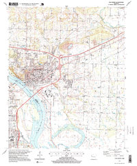 Van Buren 1997 topographic map thumbnail