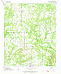 Velvet Ridge 1965 topographic map thumbnail