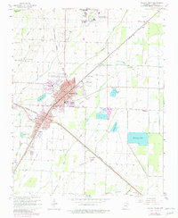 Walnut Ridge 1965 topographic map thumbnail