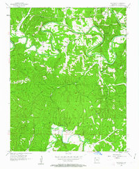 War Eagle 1957 topographic map thumbnail