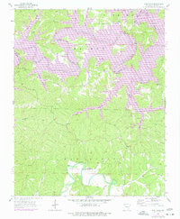 War Eagle 1957 topographic map thumbnail