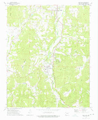 West Fork 1973 topographic map thumbnail