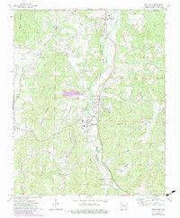 West Fork 1973 topographic map thumbnail