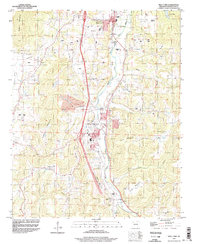 West Fork 1994 topographic map thumbnail