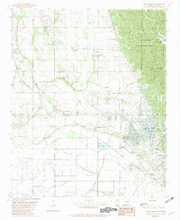 West Helena 1982 topographic map thumbnail