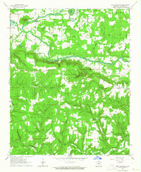 West Pangburn 1963 topographic map thumbnail
