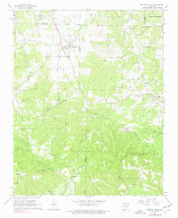 Western Grove 1967 topographic map thumbnail