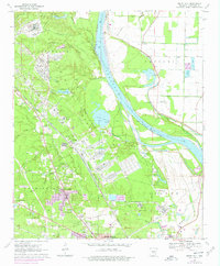 White Hall 1970 topographic map thumbnail