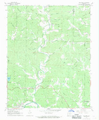 Williford 1968 topographic map thumbnail