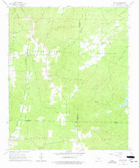 Willow 1965 topographic map thumbnail