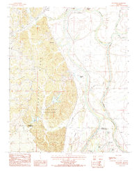 Wittsburg 1984 topographic map thumbnail
