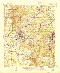 Benton 1944 topographic map thumbnail