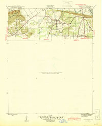 Jamestown 1942 topographic map thumbnail