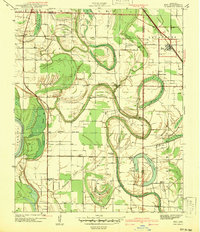 Keo 1939 topographic map thumbnail