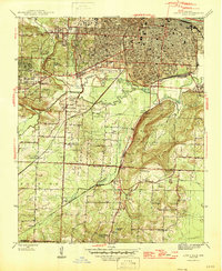 Little Rock 1944 topographic map thumbnail