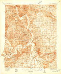 Benton 1938 topographic map thumbnail