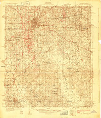 El Dorado 1927 topographic map thumbnail