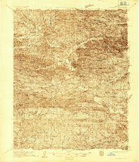 Glenwood 1936 topographic map thumbnail