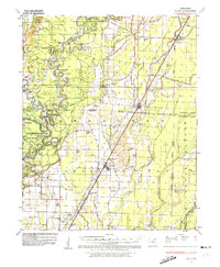 Alicia 1935 topographic map thumbnail