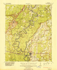 Augusta 1935 topographic map thumbnail