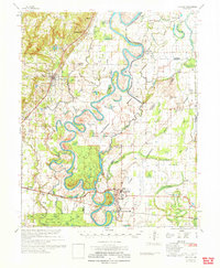 Augusta 1971 topographic map thumbnail