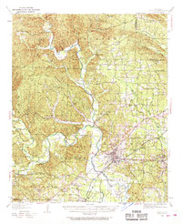 Benton 1938 topographic map thumbnail