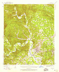 Benton 1938 topographic map thumbnail