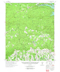 Center Point 1972 topographic map thumbnail