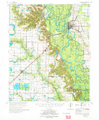 Clarendon 1972 topographic map thumbnail