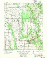 De Witt 1954 topographic map thumbnail