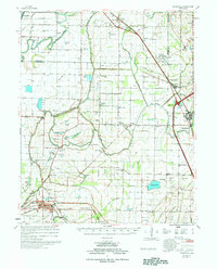 Deckerville topographic map thumbnail