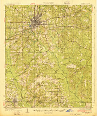 El Dorado 1927 topographic map thumbnail