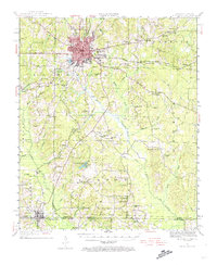 El Dorado 1951 topographic map thumbnail